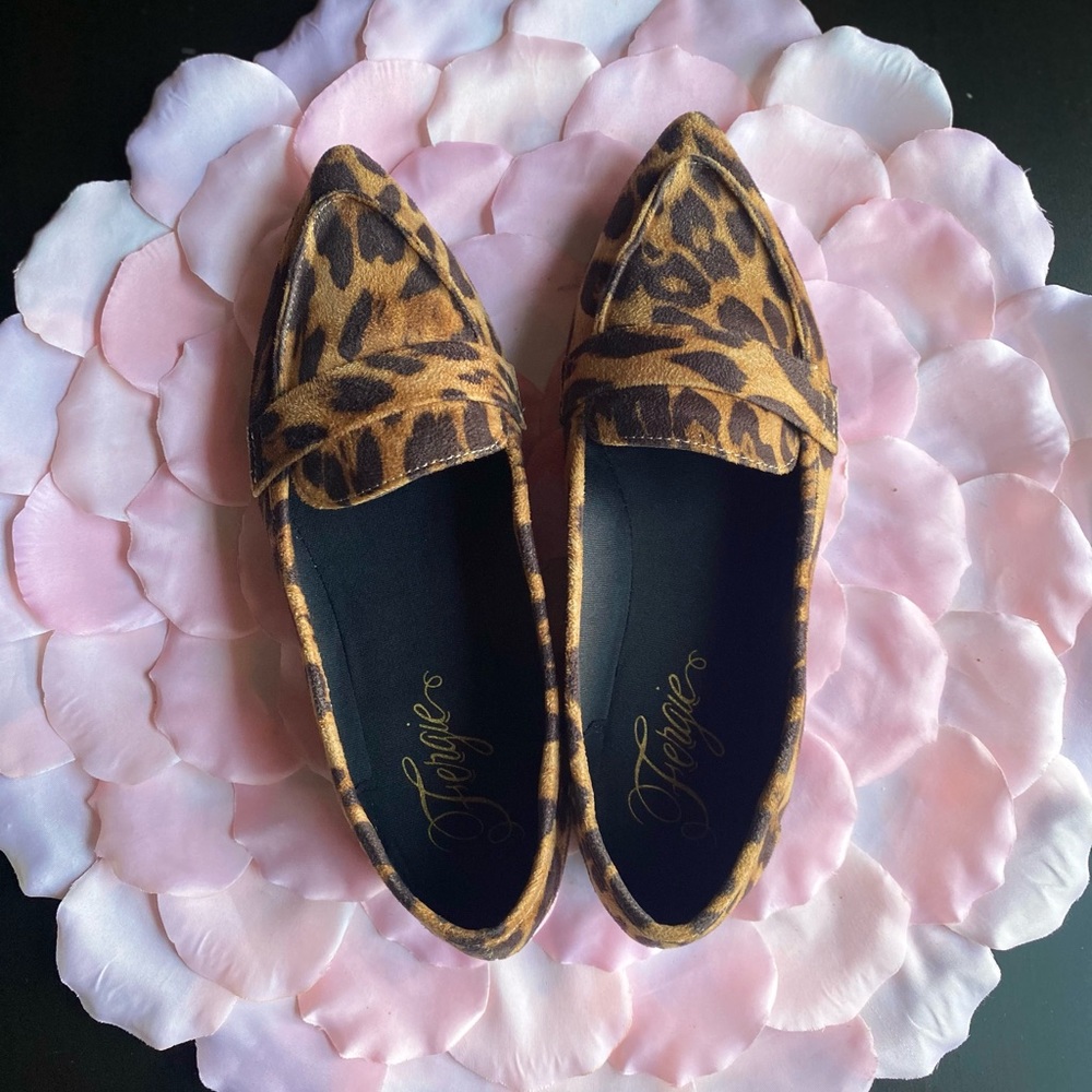 Leopard Print Flats